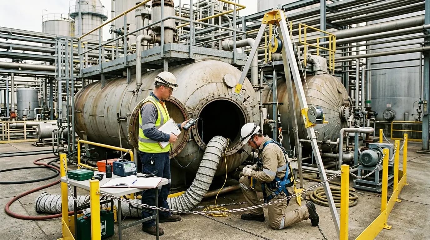 What is Confined Space Hazards, Types, and Examples