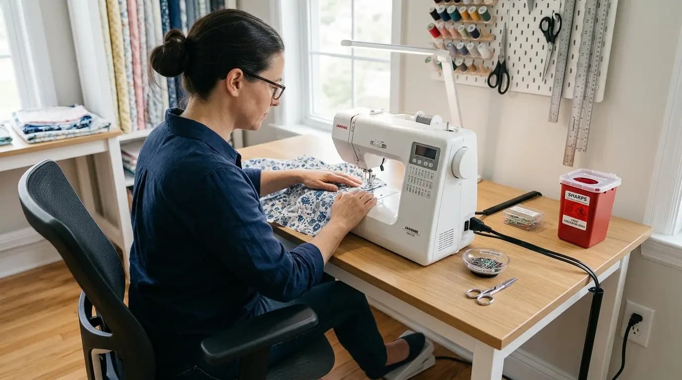 Sewing Machine Safety: 12 Essential Tips To Avoid Injury