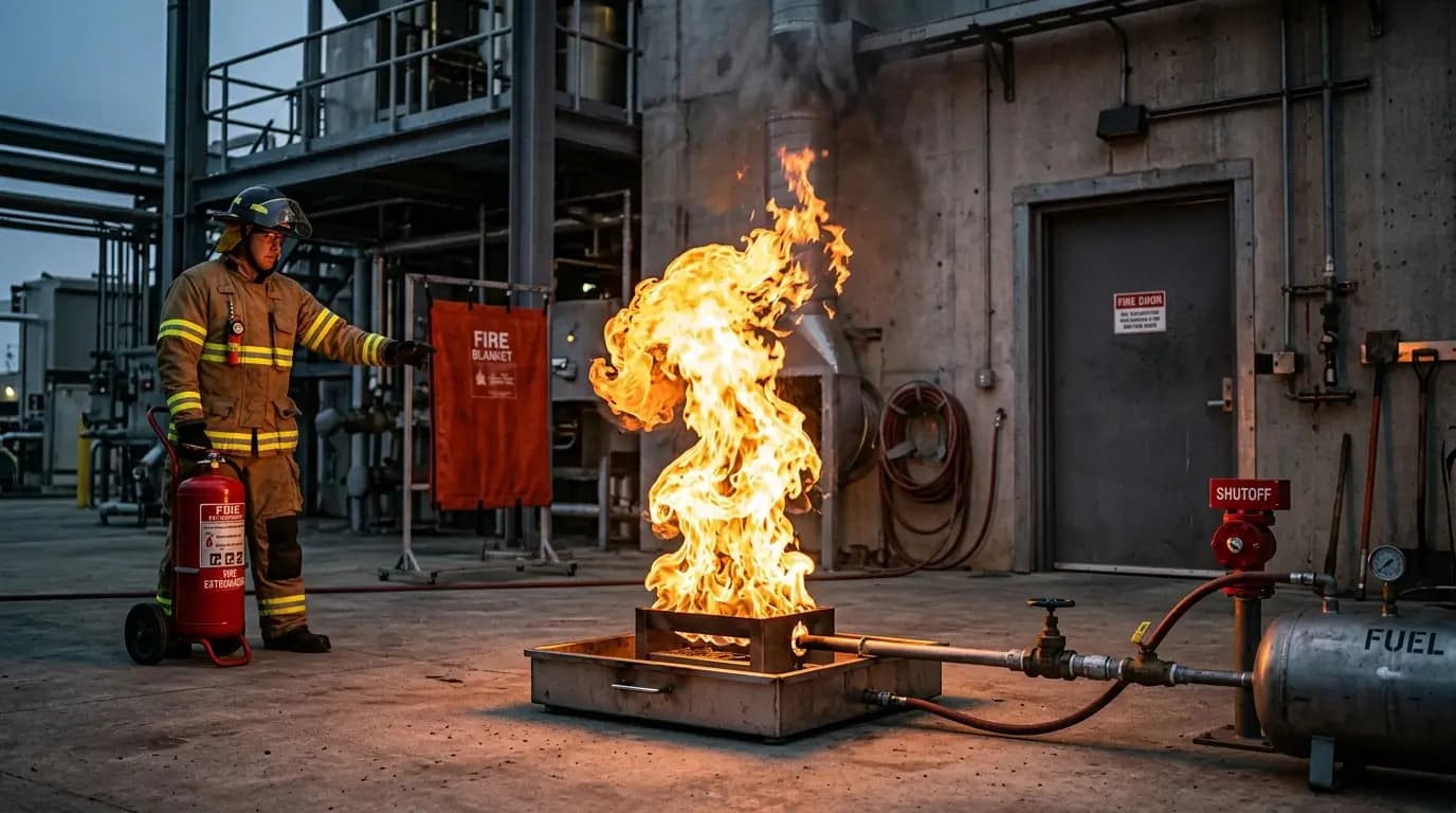 What’s Fire Tetrahedron | Guide for Fire Safety & Prevention
