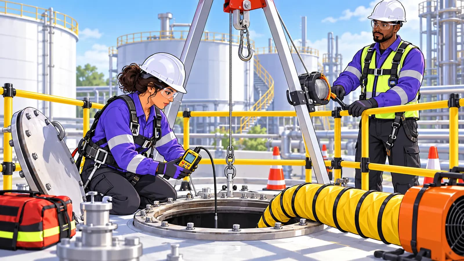 What’s Confined Space? Hazards, Types, and Examples