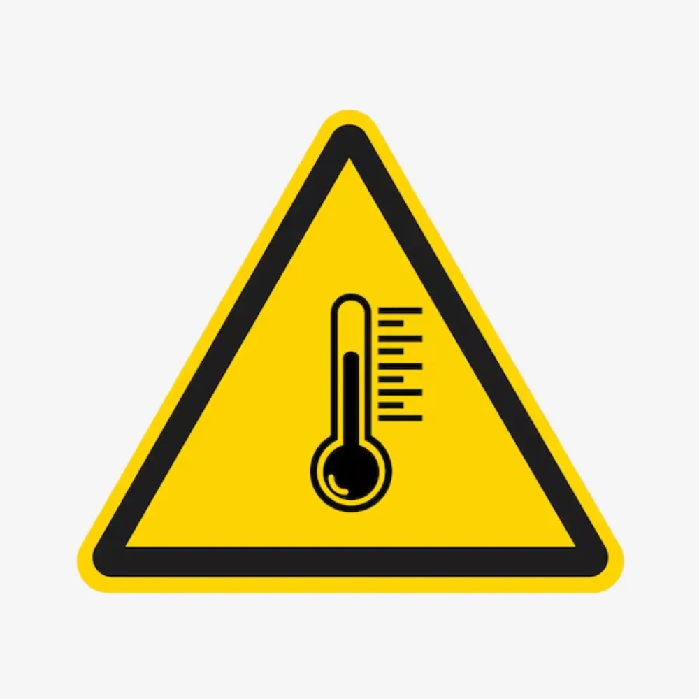 High Temperature Sign