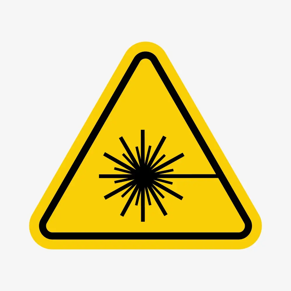 Laser Beam Hazard Sign